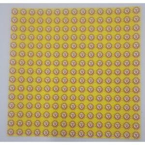 Yellow  Sunshine Blotter Art Print Perforated‎ Blotter Sheet